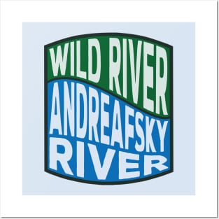 Andreafsky River Wild River wave Posters and Art